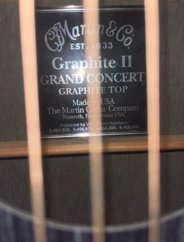 Martin graphite ii grand concert (RARE)