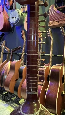 Ινδικό Σιτάρ - Ravi Shankar Style - Διπλό Αντηχείο
