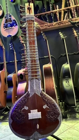 Ινδικό Σιτάρ - Ravi Shankar Style - Διπλό Αντηχείο