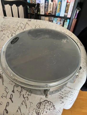 E-snare custom / ταμπουρο - δωρο δερμα