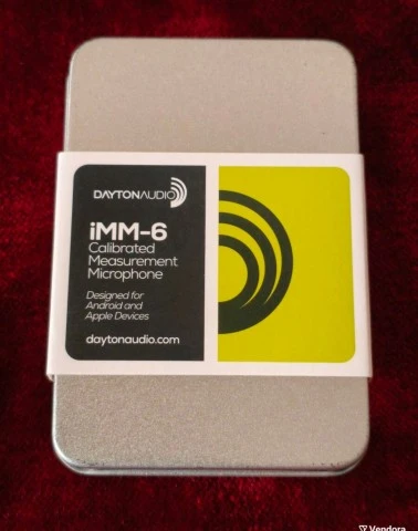 Dayton Audio iMM-6 μικρόφωνο μετρήσεων σχεδόν αχρησιμοπ
