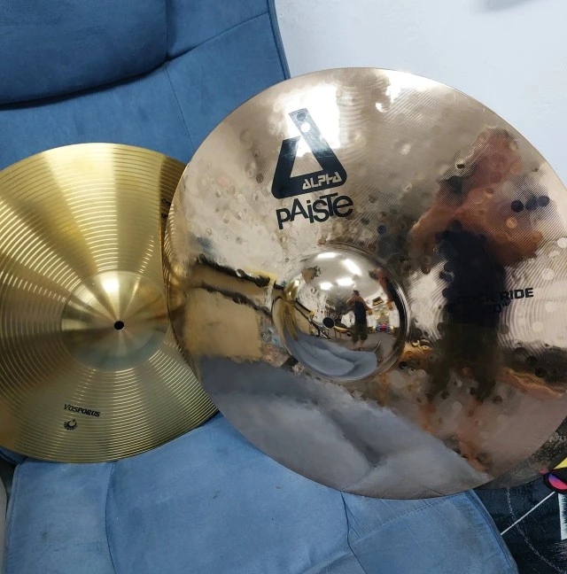PAISTE ALPHA ROCK RIDE 20" + ΔΩΡΟ  CRASH 16" TURKEY.