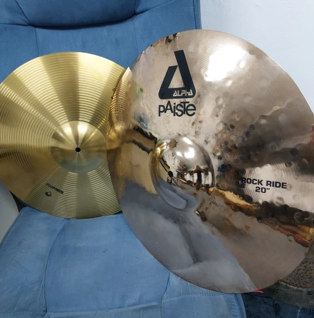 PAISTE ALPHA ROCK RIDE 20" + ΔΩΡΟ  CRASH 16" TURKEY.