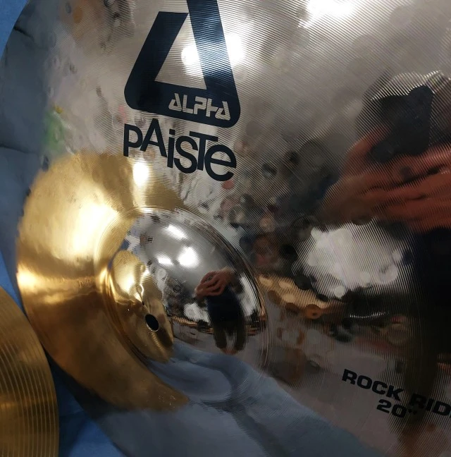 PAISTE ALPHA ROCK RIDE 20" + ΔΩΡΟ  CRASH 16" TURKEY.