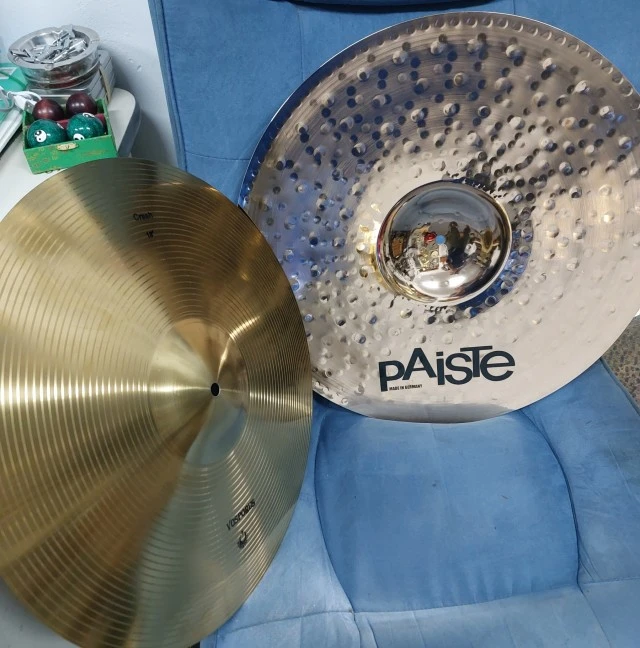 PAISTE ALPHA ROCK RIDE 20" + ΔΩΡΟ  CRASH 16" TURKEY.