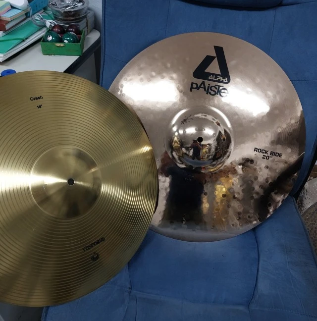 PAISTE ALPHA ROCK RIDE 20" + ΔΩΡΟ  CRASH 16" TURKEY.