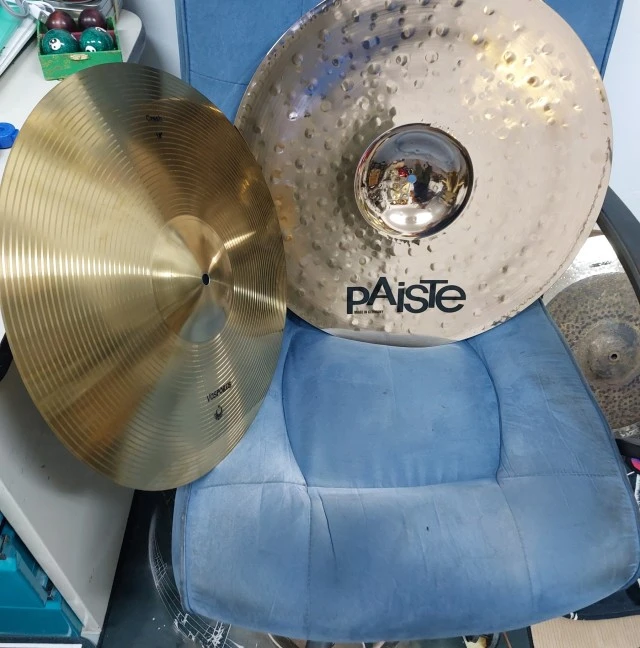 PAISTE ALPHA ROCK RIDE 20" + ΔΩΡΟ  CRASH 16" TURKEY.