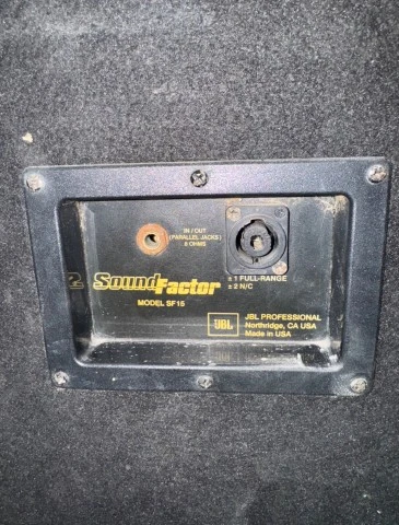Πωλούνται Ζεύγος Ηχείων JBL SoundFactor SF15 (2x 15" PA
