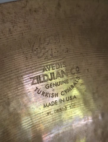 Zildjian A Custom 20" Ride.