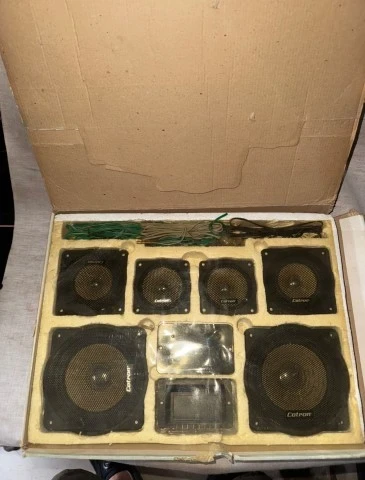 Vintage Σύστημα Ηχείων Αυτοκινήτου Cotron CS 3000 (3-Wa