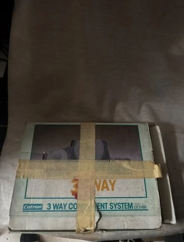 Vintage Σύστημα Ηχείων Αυτοκινήτου Cotron CS 3000 (3-Wa