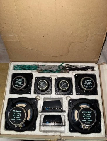 Vintage Σύστημα Ηχείων Αυτοκινήτου Cotron CS 3000 (3-Wa