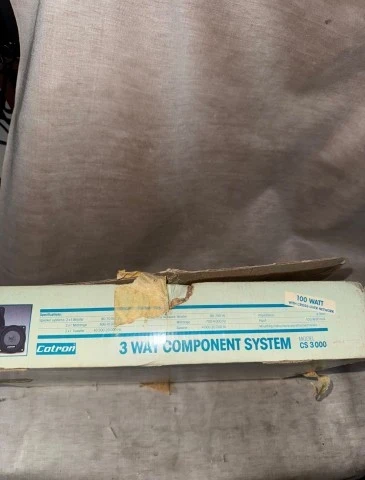Vintage Σύστημα Ηχείων Αυτοκινήτου Cotron CS 3000 (3-Wa