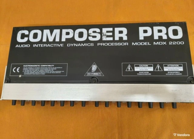 Behringer Composer Pro MDX 2200 – Δικάναλος Compressor/