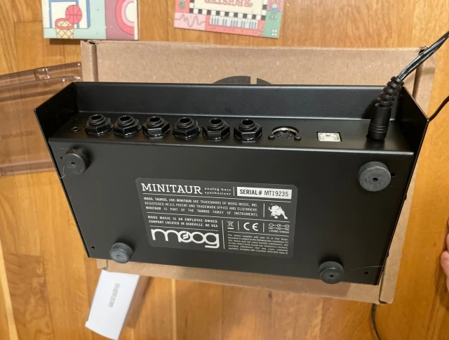 Moog Minitaur like new + Decksaver