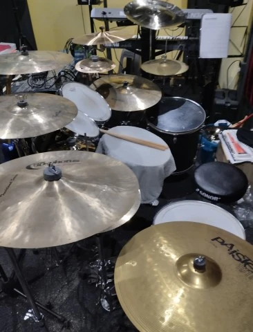Gretch Blackhawk, Zultan Cymbals, Βάσεις Tama