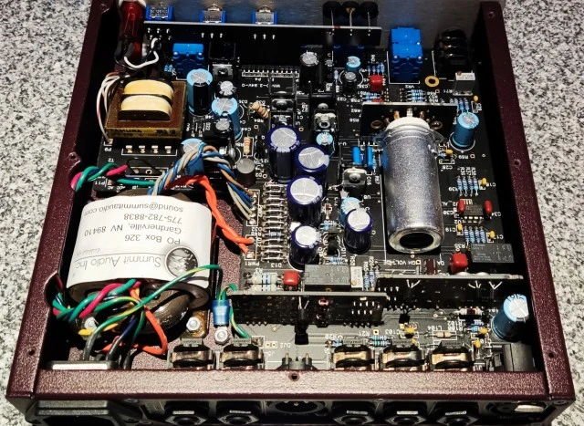 Summit Audio 22ba 221 mic/line Preamp.