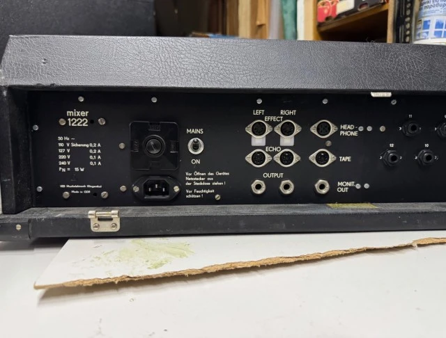 Vintage Αναλογική Κονσόλα Vermona Mixer 1222 (Made in G