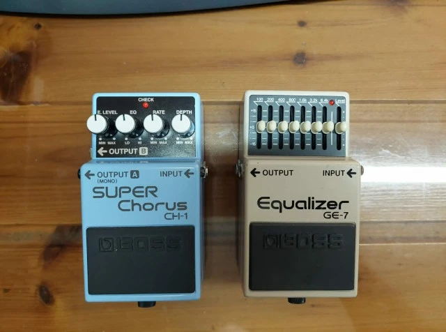 BOSS SUPER CHORUS &amp; EQUALIZER ΠΑΚΕΤΟ