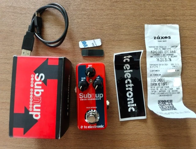 TC Electronic Sub 'N' Up Mini Octaver με κουτί &amp; απ