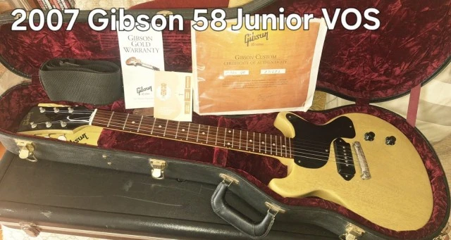  Junior dc 58 ressiue tv yellow custom shop