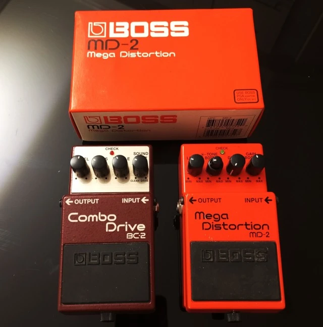 BOSS COMBO DRIVE-BOSS MEGA DISTORTION