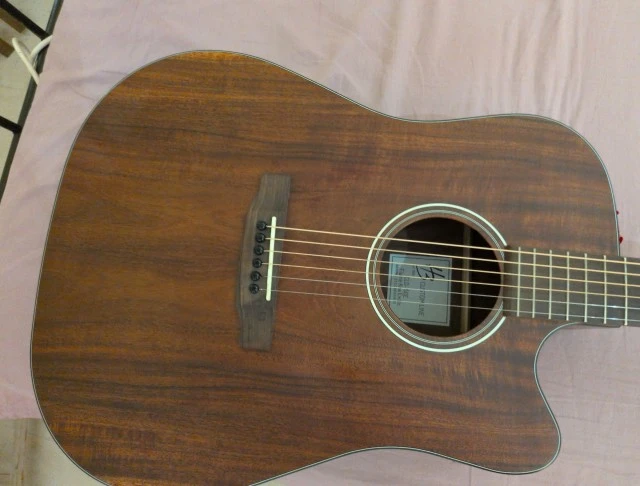 Πωλείται Harley Benton CLD-15CE Flame Koa Exotic