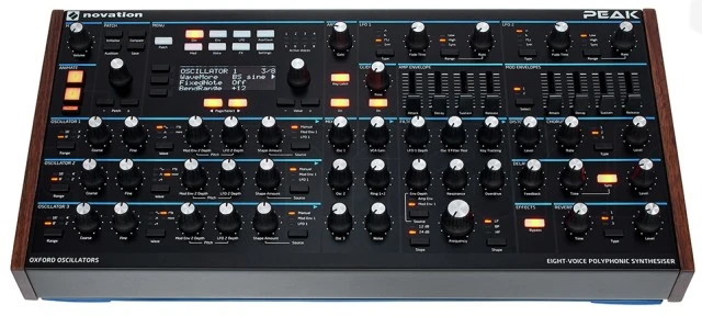 Novation Peak + Decksaver