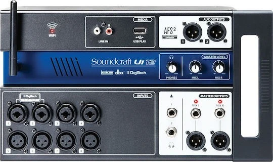 Soundcraft UI-12 Ψηφιακή Κονσόλα στο κουτί της