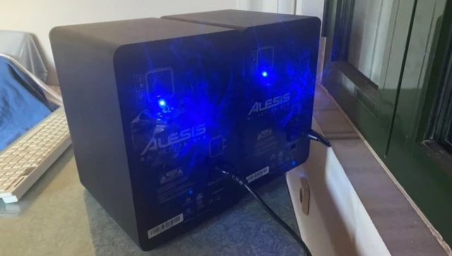 Alesis M1 Active Mk3 Studio monitor pair.