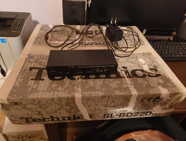 Πικάπ Technics SL-BD22D + Προενισχυτής TEC TC-720