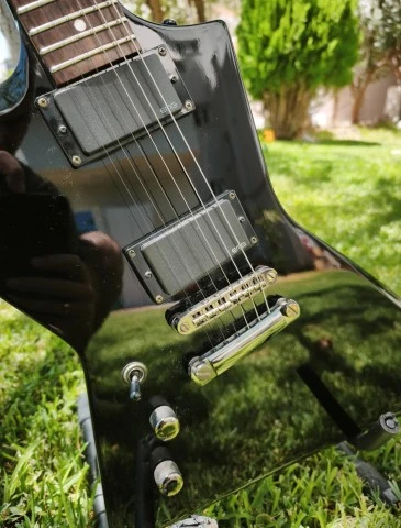 ESP LTD EX-360 left handed Μαύρη 