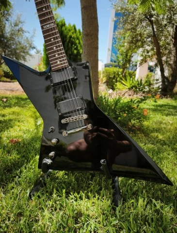 ESP LTD EX-360 left handed Μαύρη 