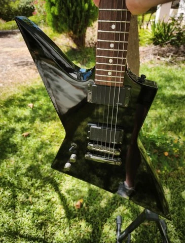 ESP LTD EX-360 left handed Μαύρη 