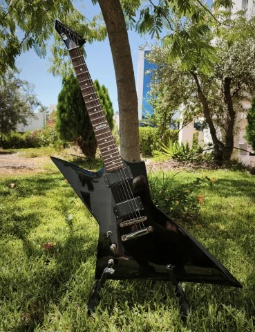 ESP LTD EX-360 left handed Μαύρη 