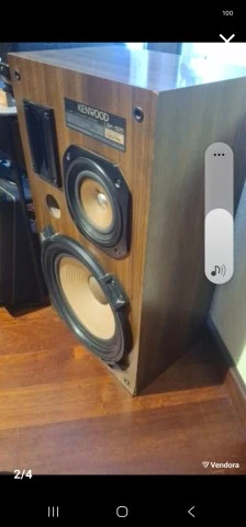 Kenwood Lsk 525 3 δρόμων 3 ηχείων σύστημα Vintage