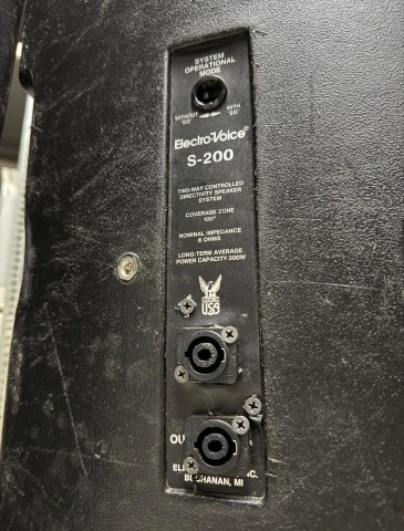 Πωλούνται Θρυλικά Ηχεία Electro-Voice (EV) S-200 Stage 