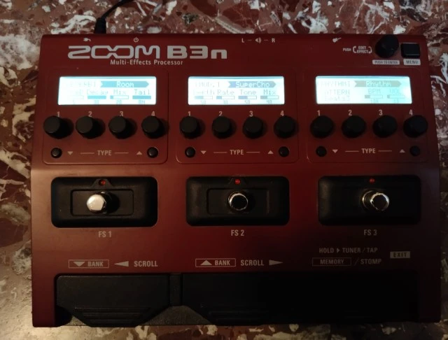 Zoom B3n Multi-Effects Processor για Μπάσο