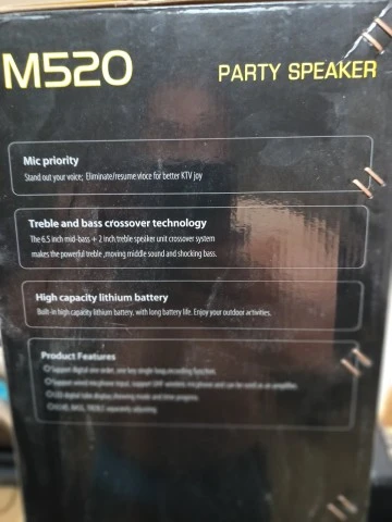 MIFA 520M ΗΧΕΙΑ KARAOKE-PARTY 200W RMS