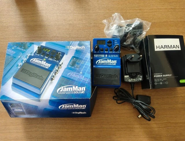 DigiTech JamMan Solo XT Looper Pedal + Τροφοδοτικό + Κο