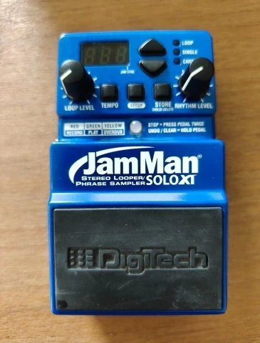 DigiTech JamMan Solo XT Looper Pedal + Τροφοδοτικό + Κο