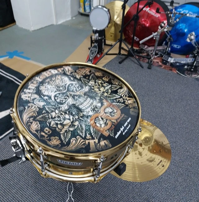 REMO GOLD METAL SNARE 14"×6,5" ΚΑΙΝΟΥΡΓΙΟ + RIDE 20"