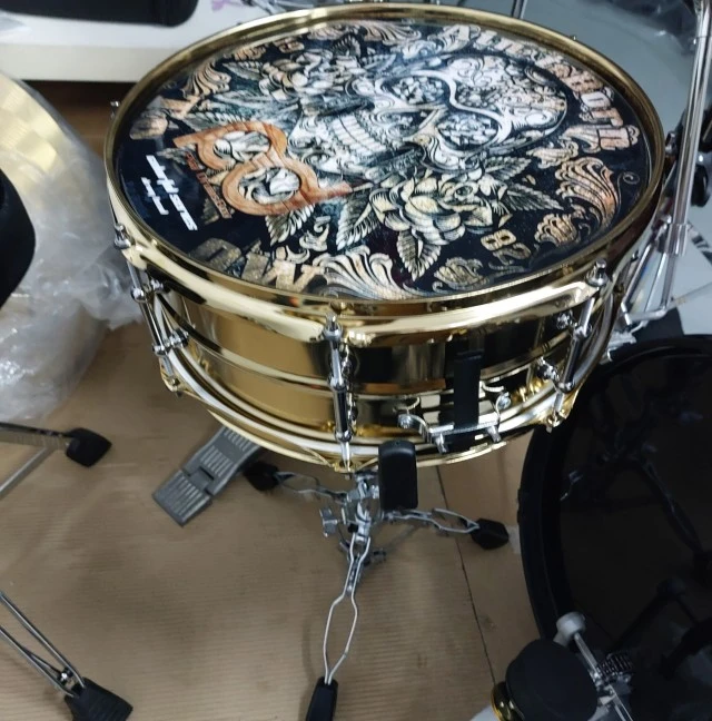  REMO GOLD METAL SNARE 14"×6,5" ΚΑΙΝΟΥΡΓΙΟ + RIDE 20"
