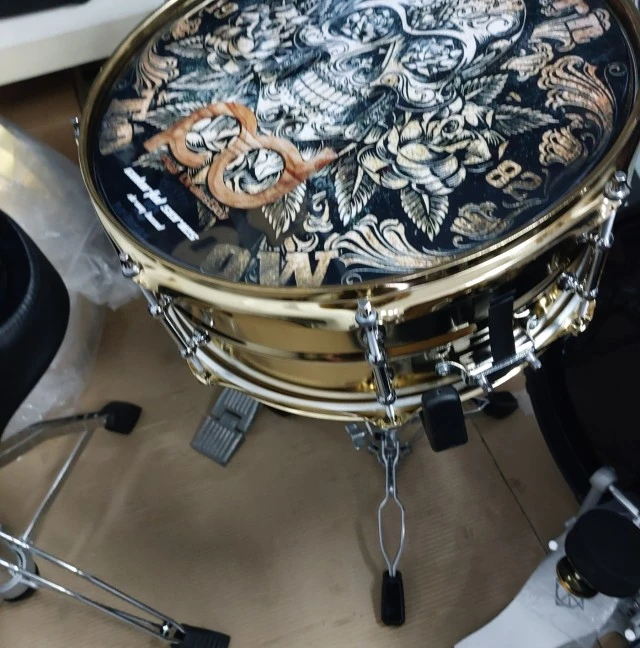  REMO GOLD METAL SNARE 14"×6,5" ΚΑΙΝΟΥΡΓΙΟ + RIDE 20"