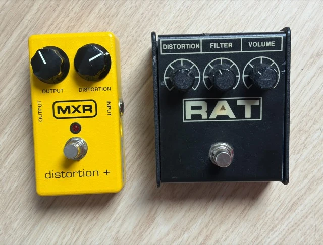 Proco Rat & MXR Distortion +