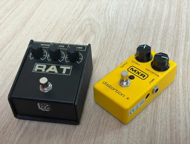Proco Rat &amp; MXR Distortion +