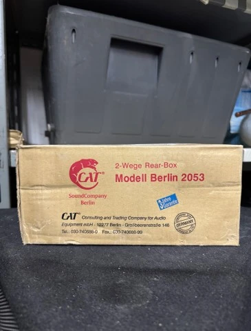 Καινούργια Ηχεία CAT Modell Berlin 2053 (2-Wege Rear-Bo