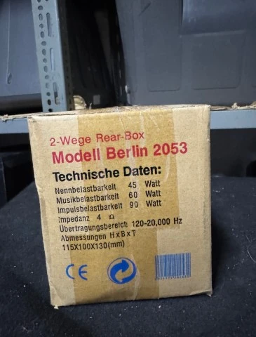 Καινούργια Ηχεία CAT Modell Berlin 2053 (2-Wege Rear-Bo