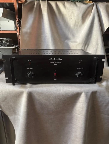 Vintage Επαγγελματικός Τελικός Ενισχυτής dB Audio 200 (