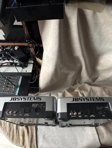 Ζεύγος (2τμχ) JB Systems MCD 260 Professional DJ CD Pla